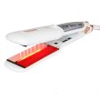 画像2: Infrared steam hair straightener straight hair iron 遠赤外線 ＋ スチーム ストレート ヘアアイロン  (2)