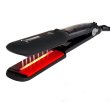 画像1: Infrared steam hair straightener straight hair iron 遠赤外線 ＋ スチーム ストレート ヘアアイロン  (1)