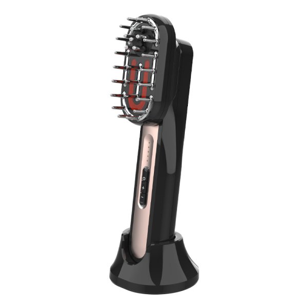 画像1: 3 in one Scalp care EMS led ems brush hair care comb mini 3種類のアタッチメント付 スカルプ ケア ブラシ ヘアケア (1)